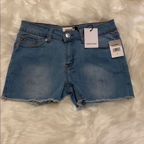 NWT Hudson Kids Jean Shorts Sz 14 - Picture 2 of 5